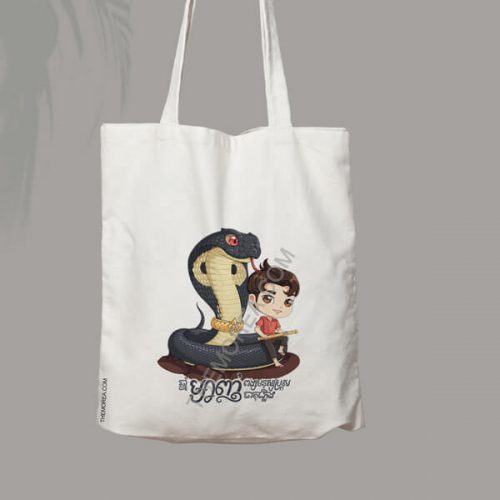 Year of Snake Canvas bag
