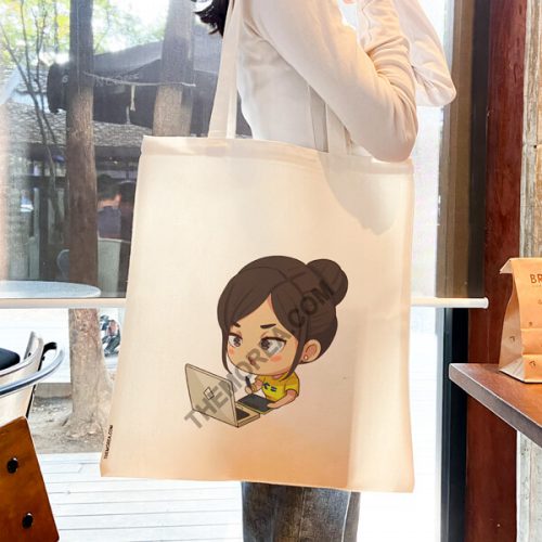 Drawing Girl Canvas bag